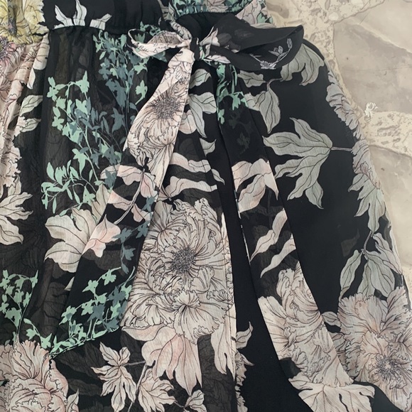 Band of Gypsies Floral wrap dress Large - Picture 4 of 6